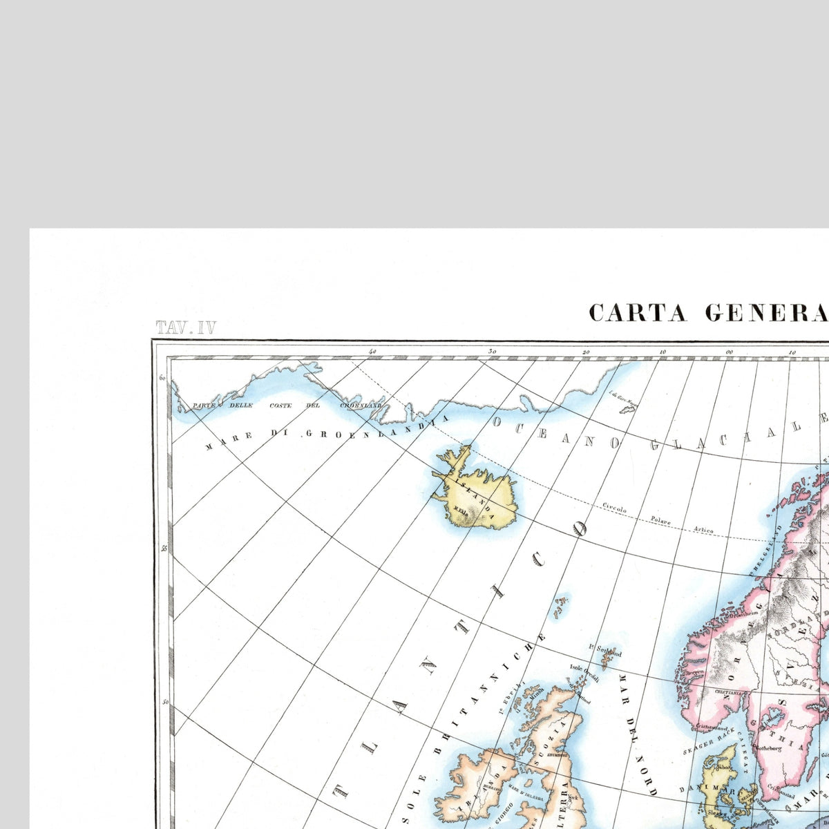 Kirchenatlas | Europa | Vintage Map