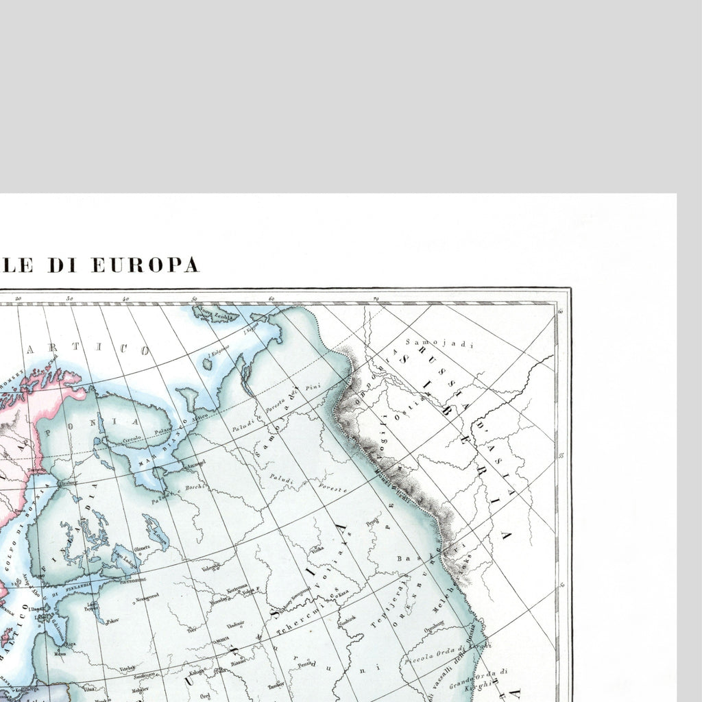 Kirchenatlas | Europa | Vintage Map