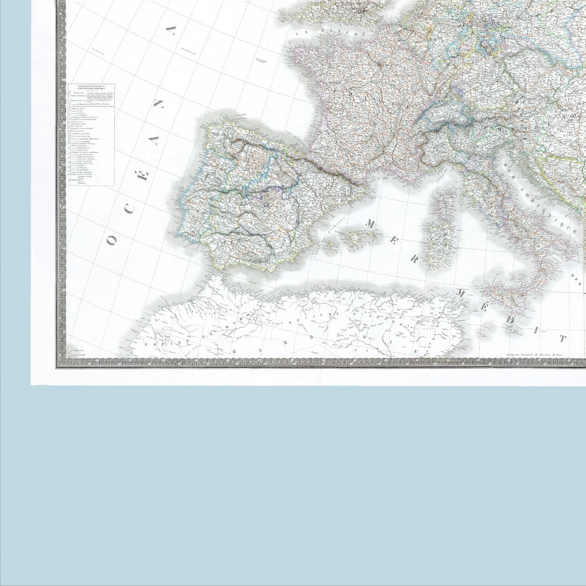 Europa Landkarte | Politische und Physische Landkarte Europas
