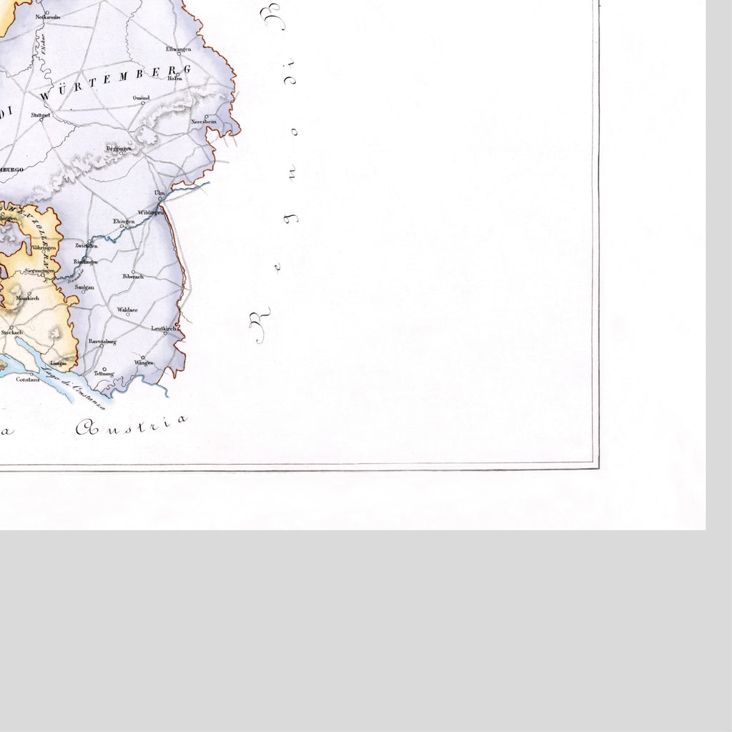 Kirchenatlas | Freiburg | Vintage Map