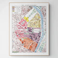 París | 1900 | Distrito 7 | Mapa Antiguo