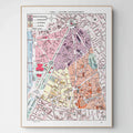 Paris | 1900 | 08. Arrondissement | Vintage Map