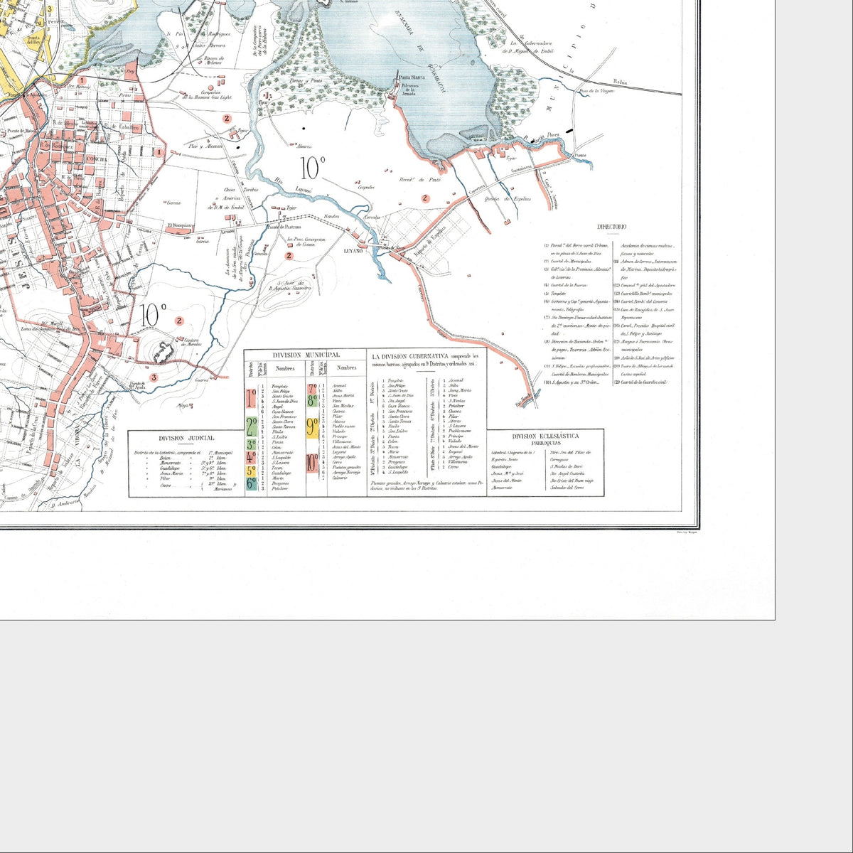 Havanna | Stadtplan | Vintage Map | 1881
