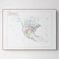 Kirchenatlas | Nord-Amerika | Vintage Map