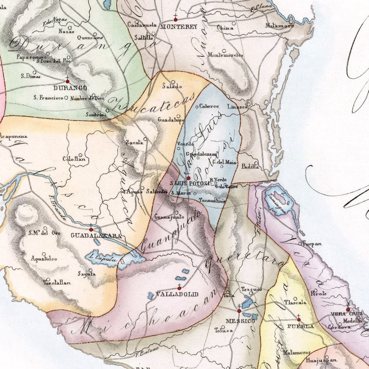 Kirchenatlas | Mexico | Vintage Map