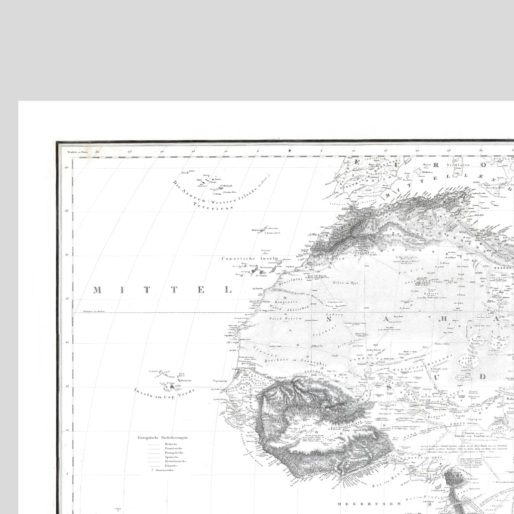 Afrika Landkarte | 1826