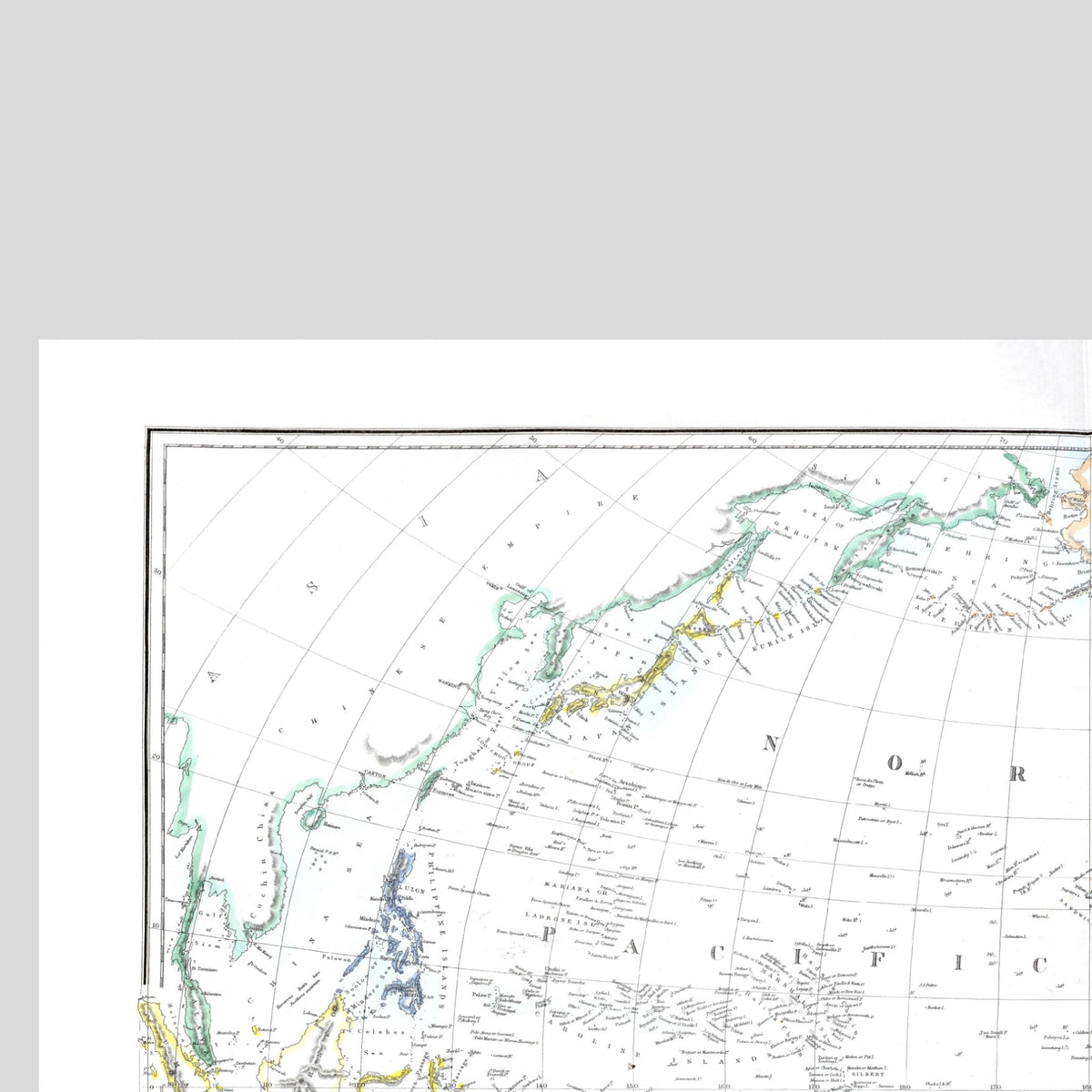 Nordamerika | Landkarte | 1831