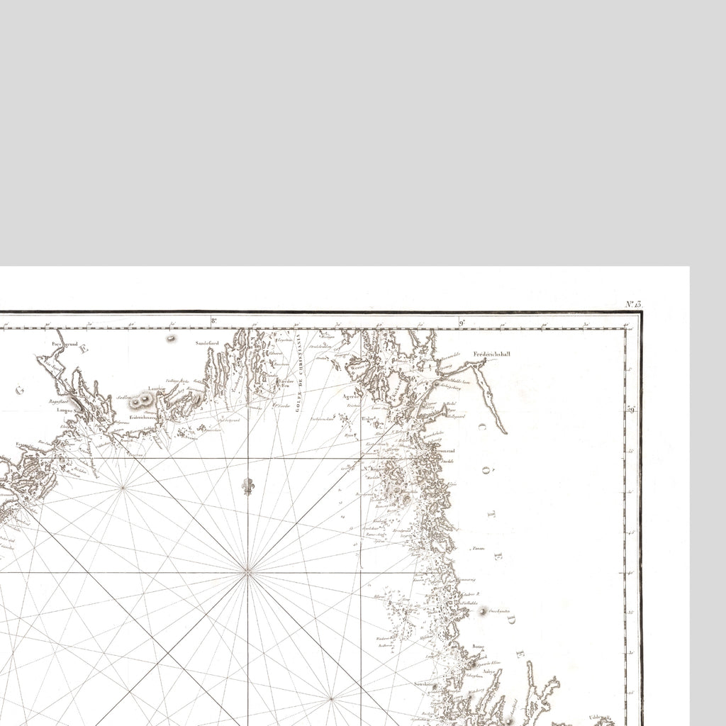 Skagerark | Seekarte | Karte von 1812