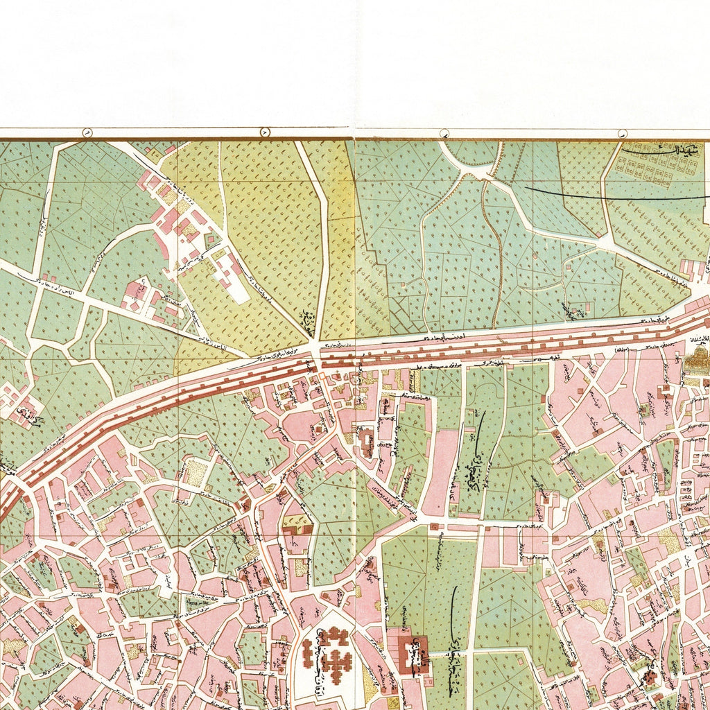 Istanbul Eminönü-Fatih 1918 | Historischer Stadtplan