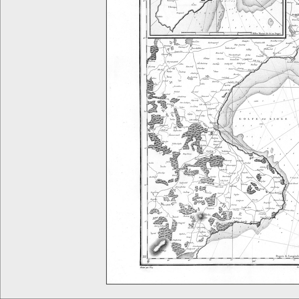 Sund | Öresund| Seekarte | Karte von 1804
