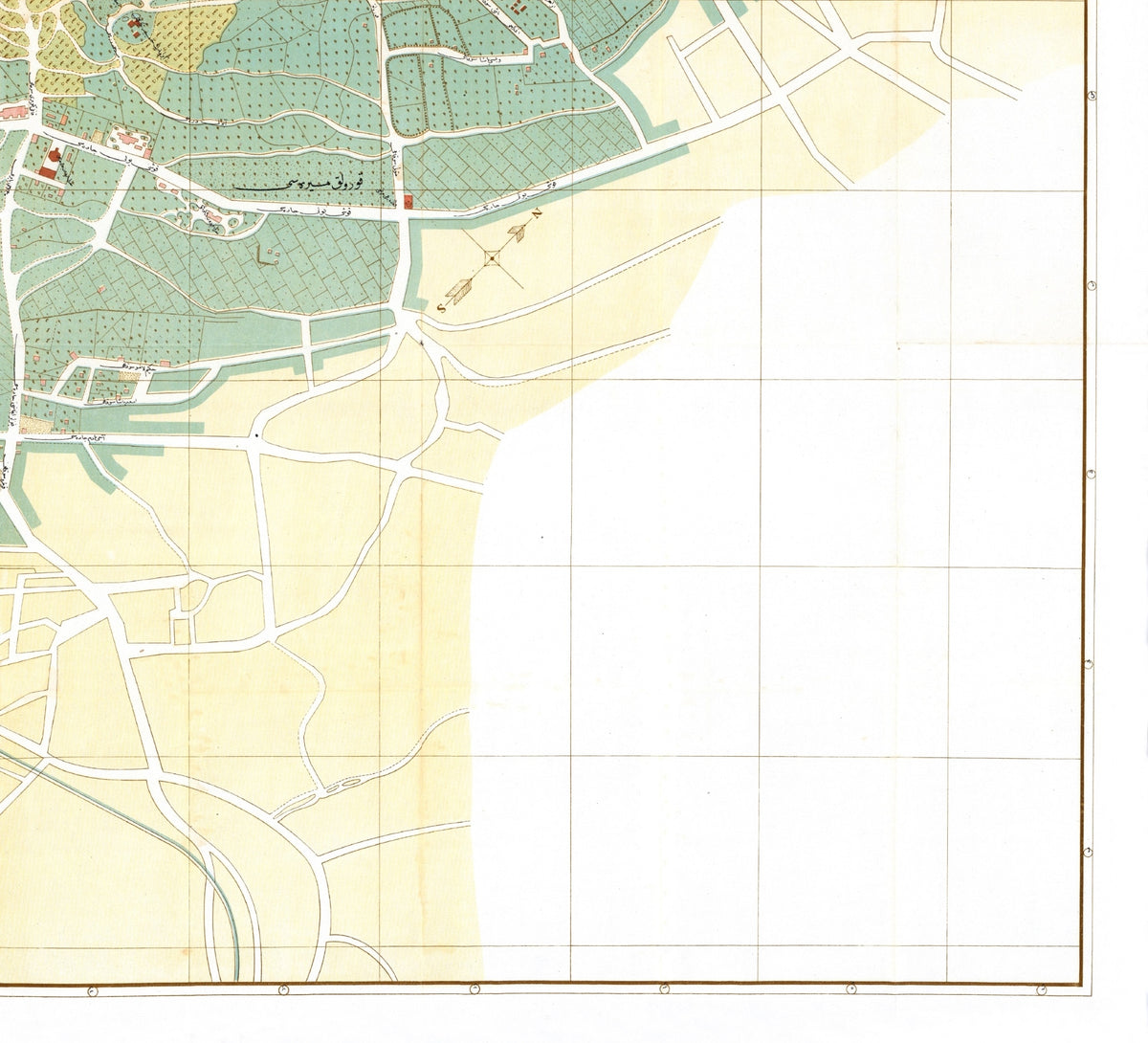 Istanbul Kadıköy & Üsküdar 1918 | Historischer Stadtplan