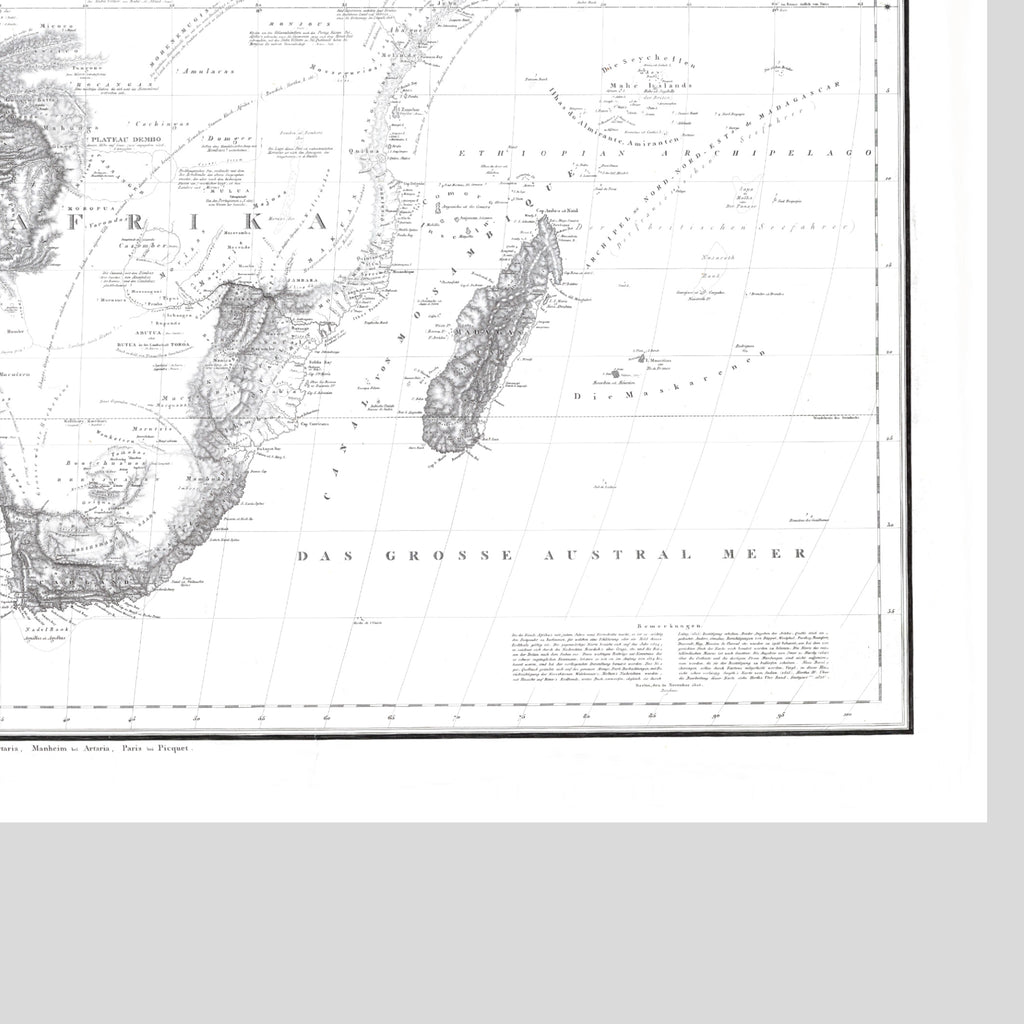 Afrika Landkarte | 1826