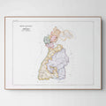 Kirchenatlas | Freiburg | Vintage Map