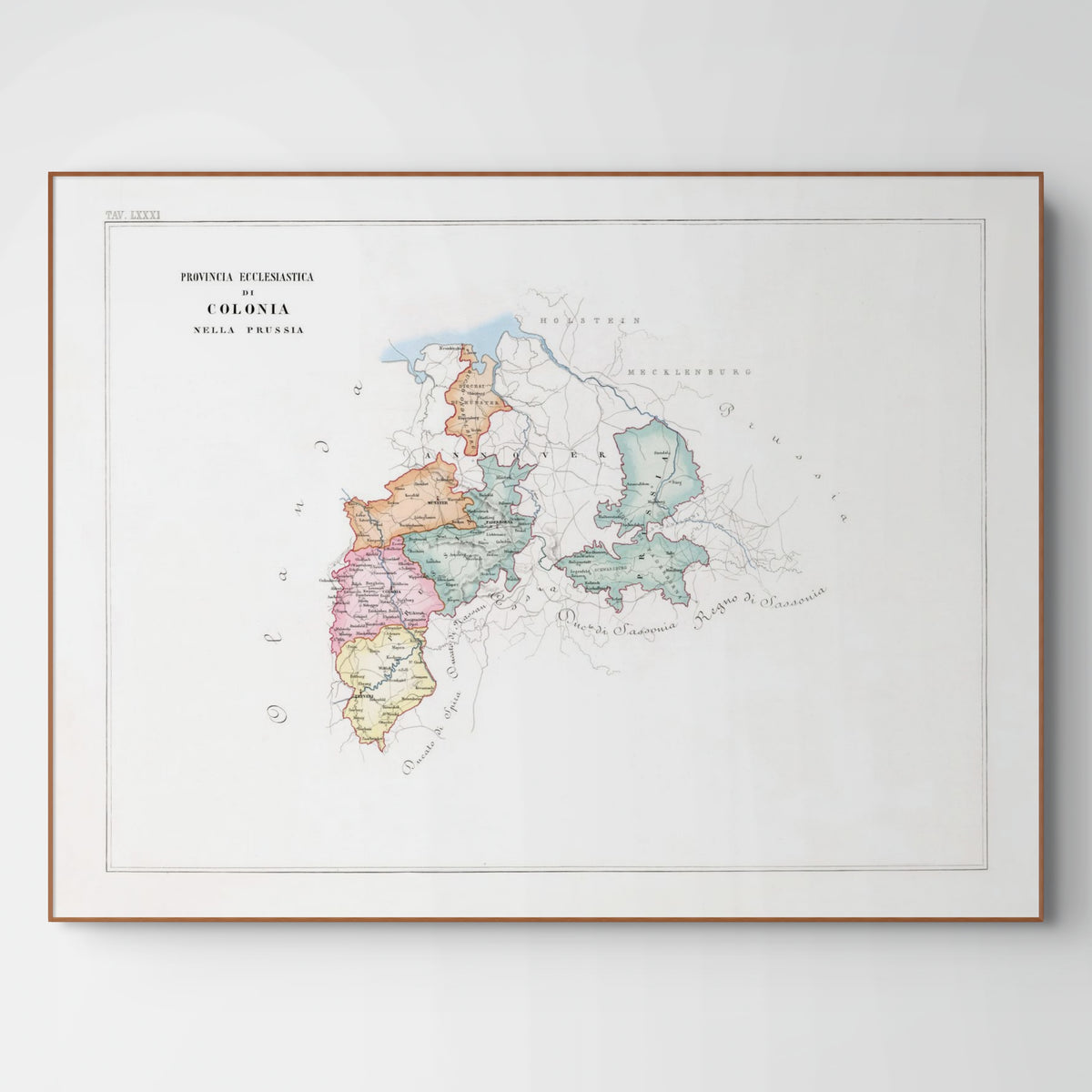Kirchenatlas | Köln | Vintage Map
