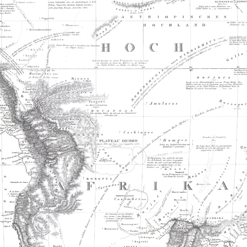 Afrika Landkarte | 1826