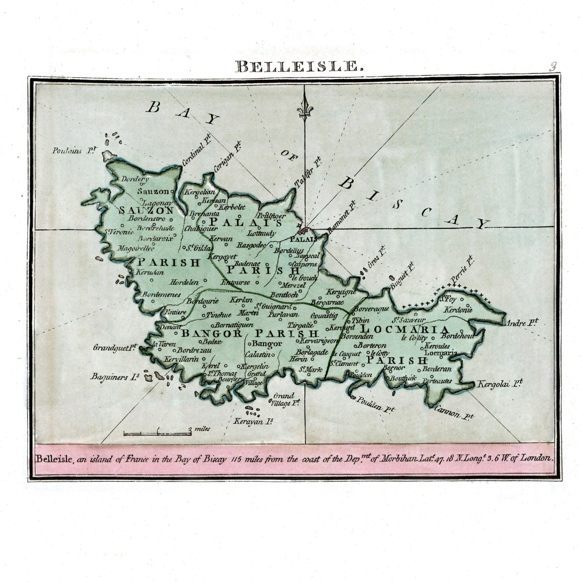Seekarten-Atlas | Belleisle | Ferrol | A Coruña | Karte von 1801
