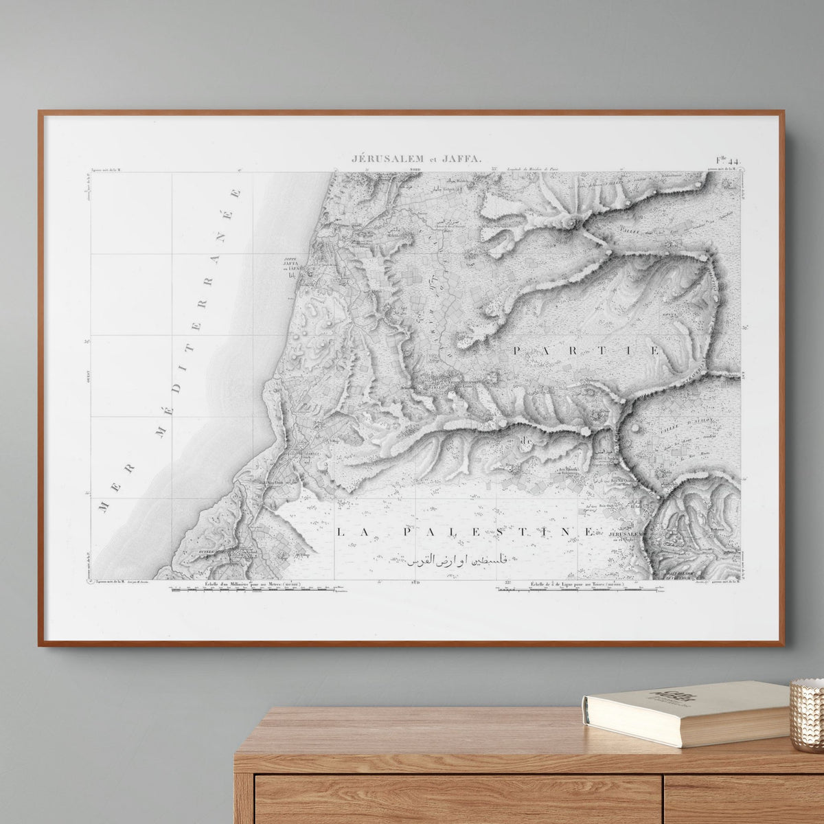 Palästina | Jerusalem | Jaffa | Osmanisches Reich | Vintage Print