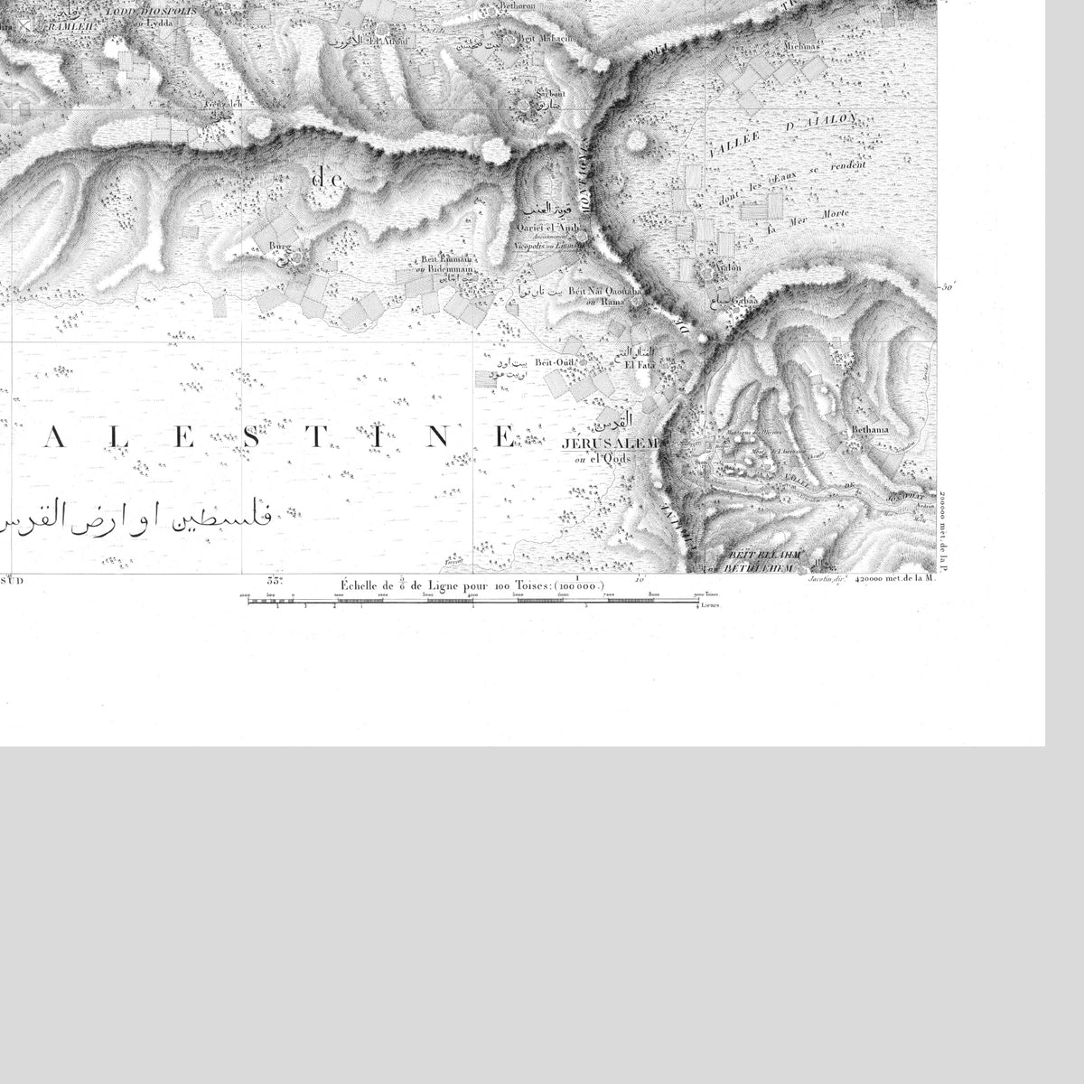 Palästina | Jerusalem | Jaffa | Osmanisches Reich | Vintage Print