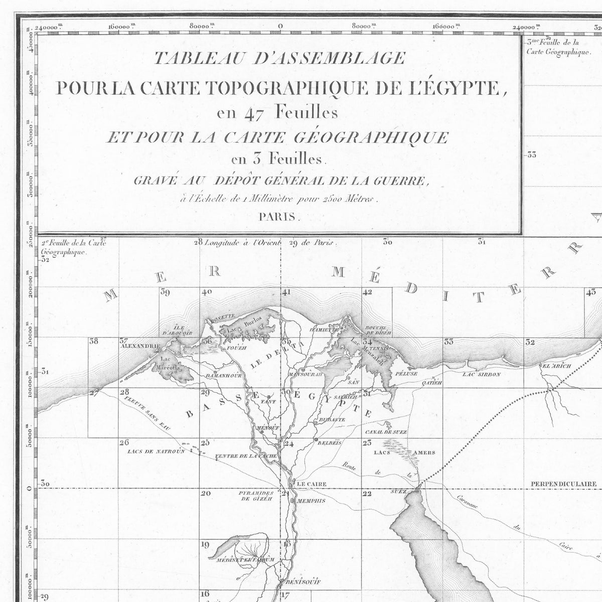 Ägypten | Palästina | Osmanisches Reich | Vintage Map