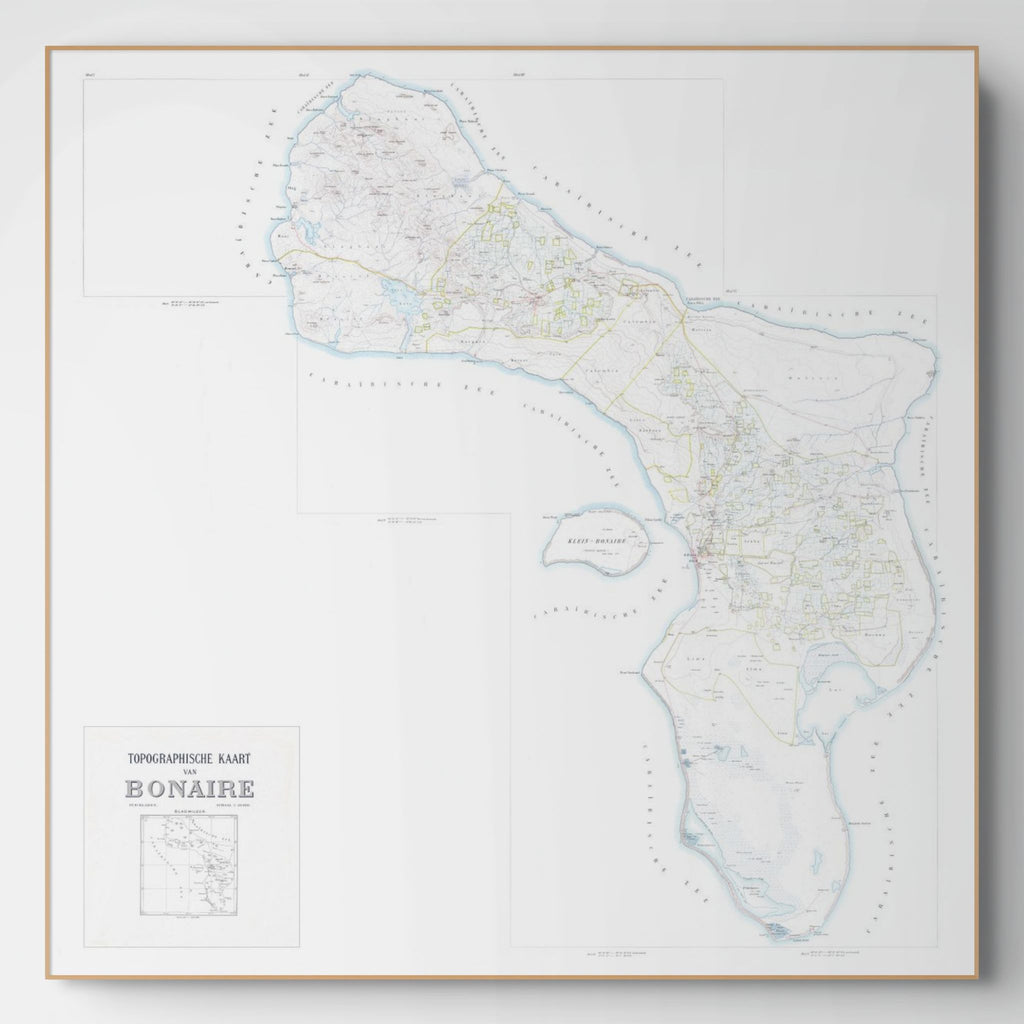 Bonaire | Landkarte | 1915