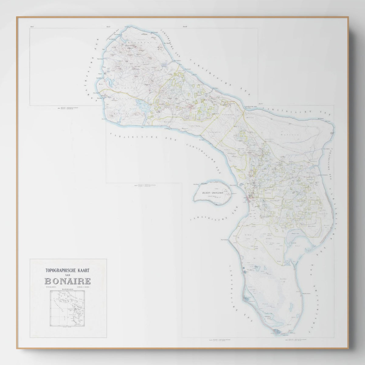 Bonaire | Landkarte | 1915