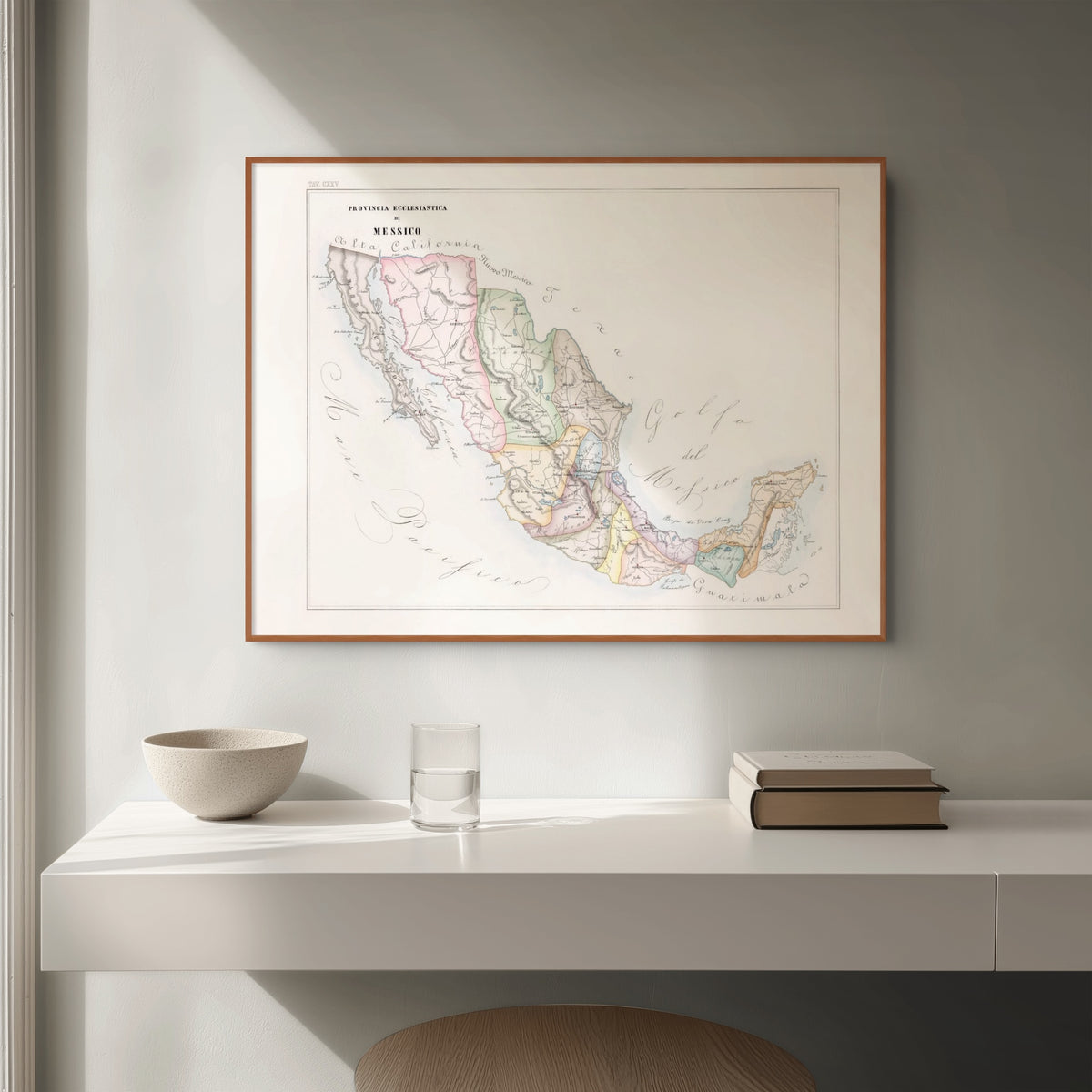 Kirchenatlas | Mexico | Vintage Map
