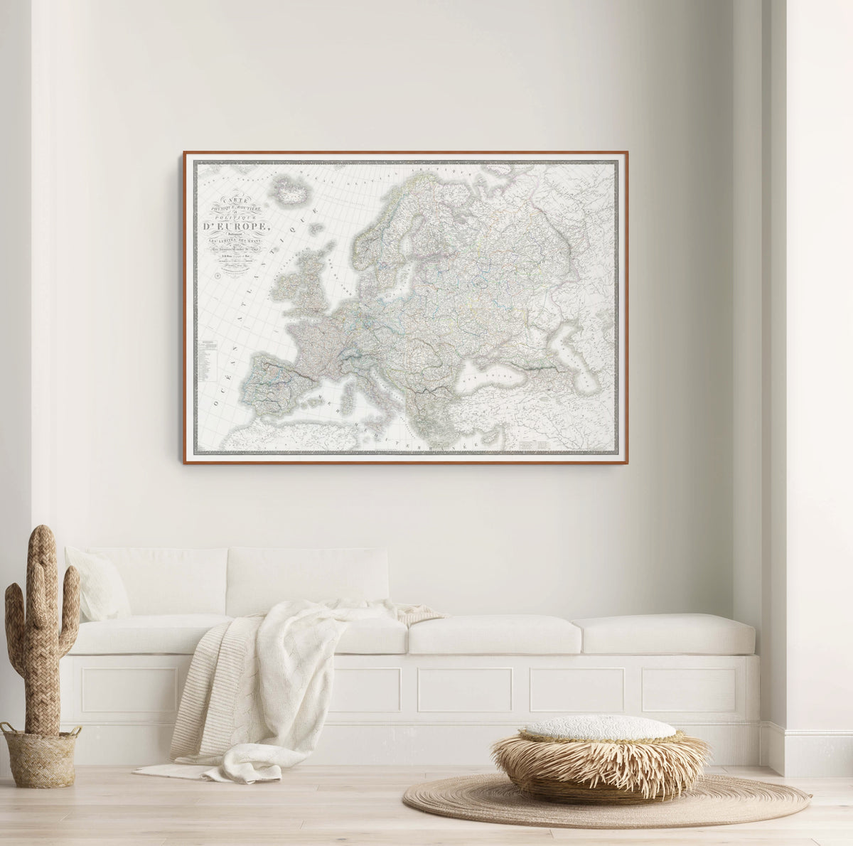 Europa Landkarte | Politische und Physische Landkarte Europas