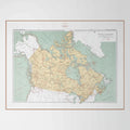 Kanada |  Entdecker | Kolonialgeschichte | Vintage Map