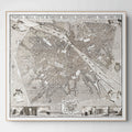 Florenz | Italien | Stadtplan | Vintage Map