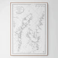 Hebrides Islands | Scotland | Nautical Chart | Map from 1804