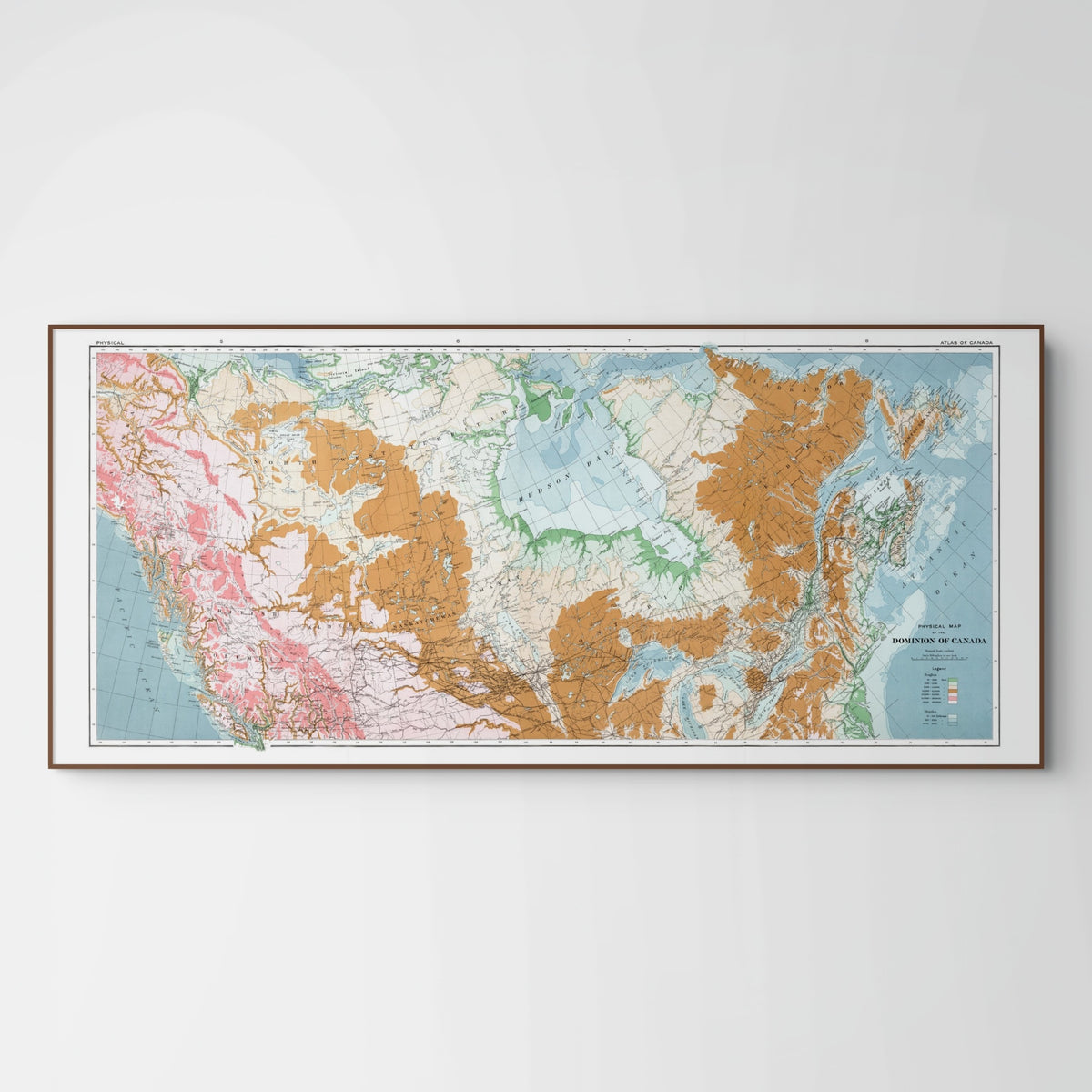 Kanada | Landkarte | 1915 / Vintage Map