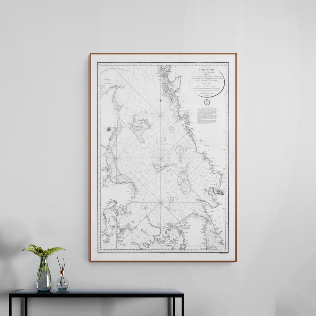 Kattegat | Seekarte | Karte von 1804