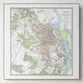 Kiew | Stadtplan | Vintage Map