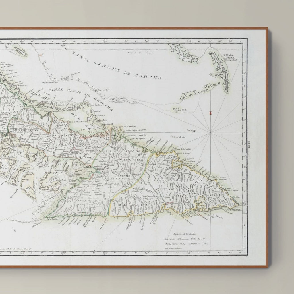 Kuba | Seekarte | 1783