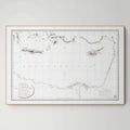 Mar Mediterráneo | Carta náutica | 1829