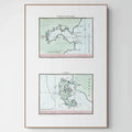 Seekarten-Atlas | Porto Vecchio | Korfu | Karte von 1801