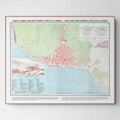 Santa Cruz | Teneriffa | Spanien | 1878 | Vintage Map