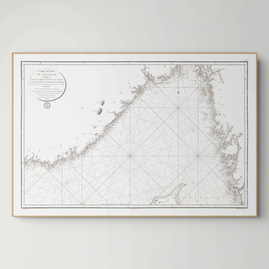 Skagerark | Seekarte | Karte von 1812