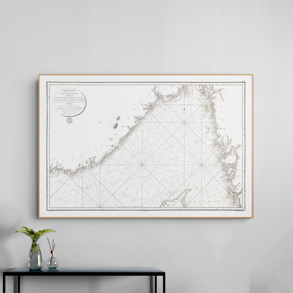 Skagerark | Seekarte | Karte von 1812