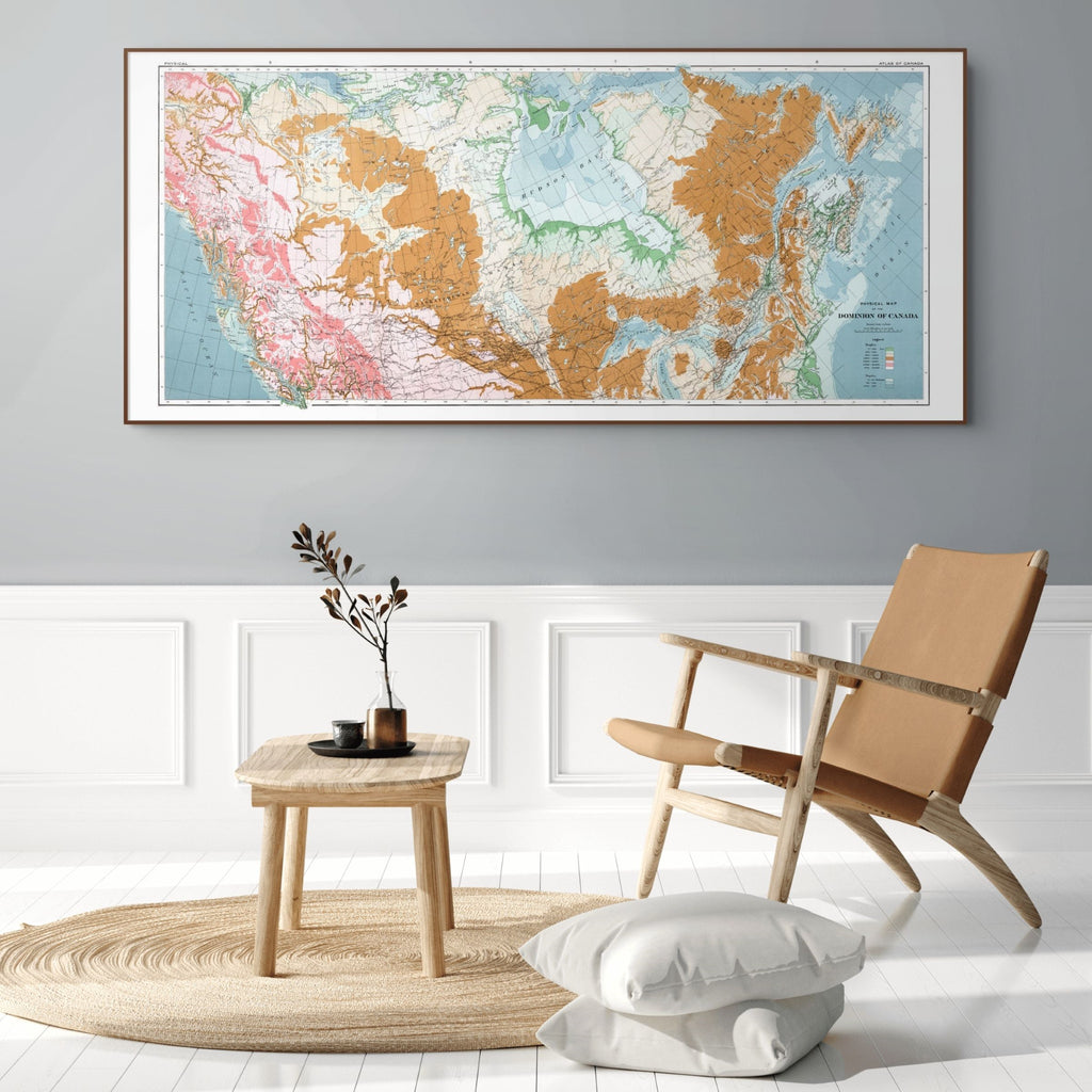 Kanada | Landkarte | 1915 / Vintage Map