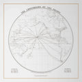 Crossroads of the Pacific | Historische Pazifikkarte | 1906