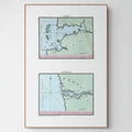 Seekarten-Atlas | Vigo | Oporto | Karte von 1801